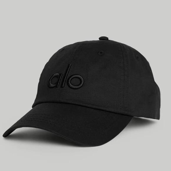 Alo Yoga Off-Duty Cap Black/Black - Picture 1 of 7